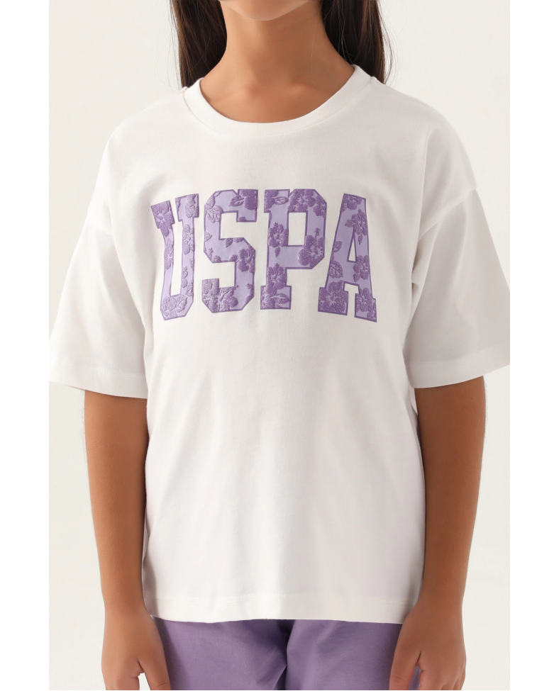 US Polo 1818-G Kız Çocuk Pijama Takım