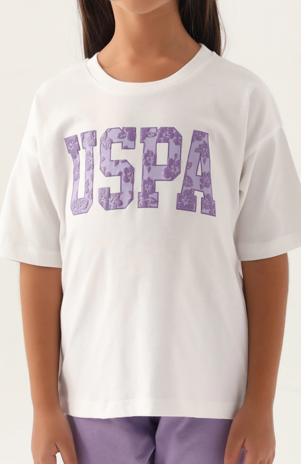 US Polo 1818-G Kız Çocuk Pijama Takım