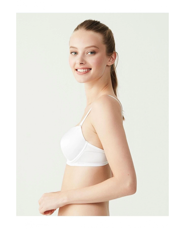 U.S. Polo Assn. 66141 Kulaksız İçi Dolu Destekli Sütyen