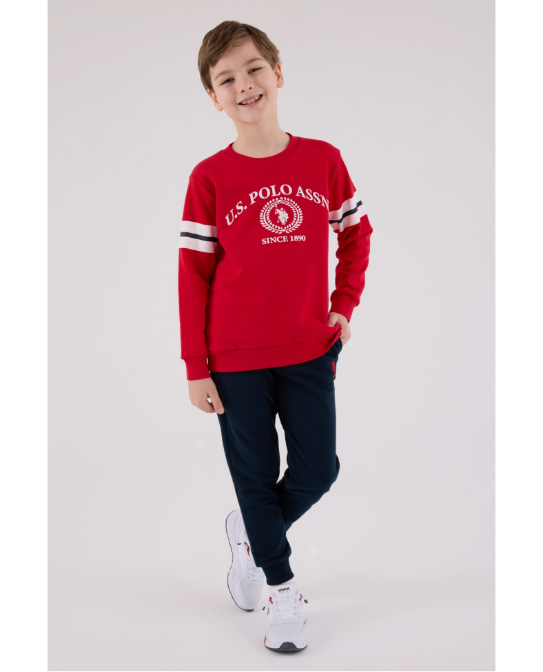U.S. Polo Assn Kids 2201-4 Erkek Çocuk Eşofman Takımı