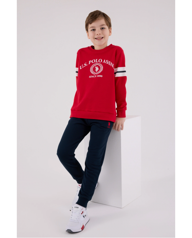 U.S. Polo Assn Kids 2201-4 Erkek Çocuk Eşofman Takımı