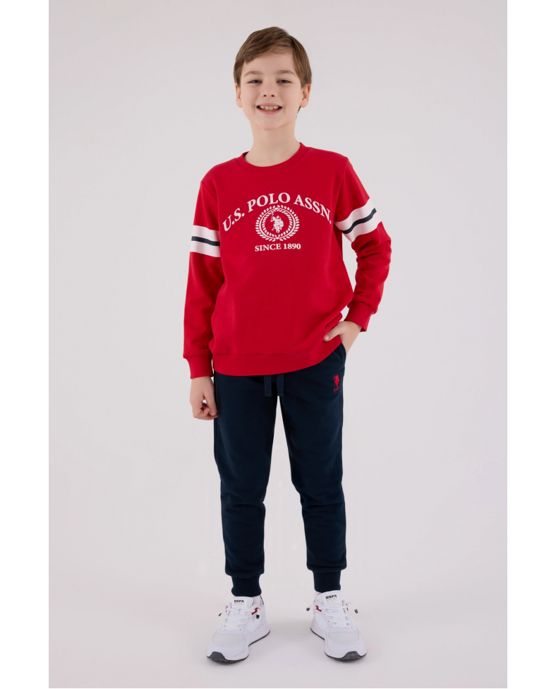 U.S. Polo Assn Kids 2201-4 Erkek Çocuk Eşofman Takımı