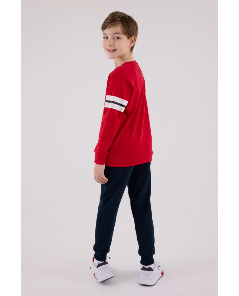 U.S. Polo Assn Kids 2201-4 Erkek Çocuk Eşofman Takımı