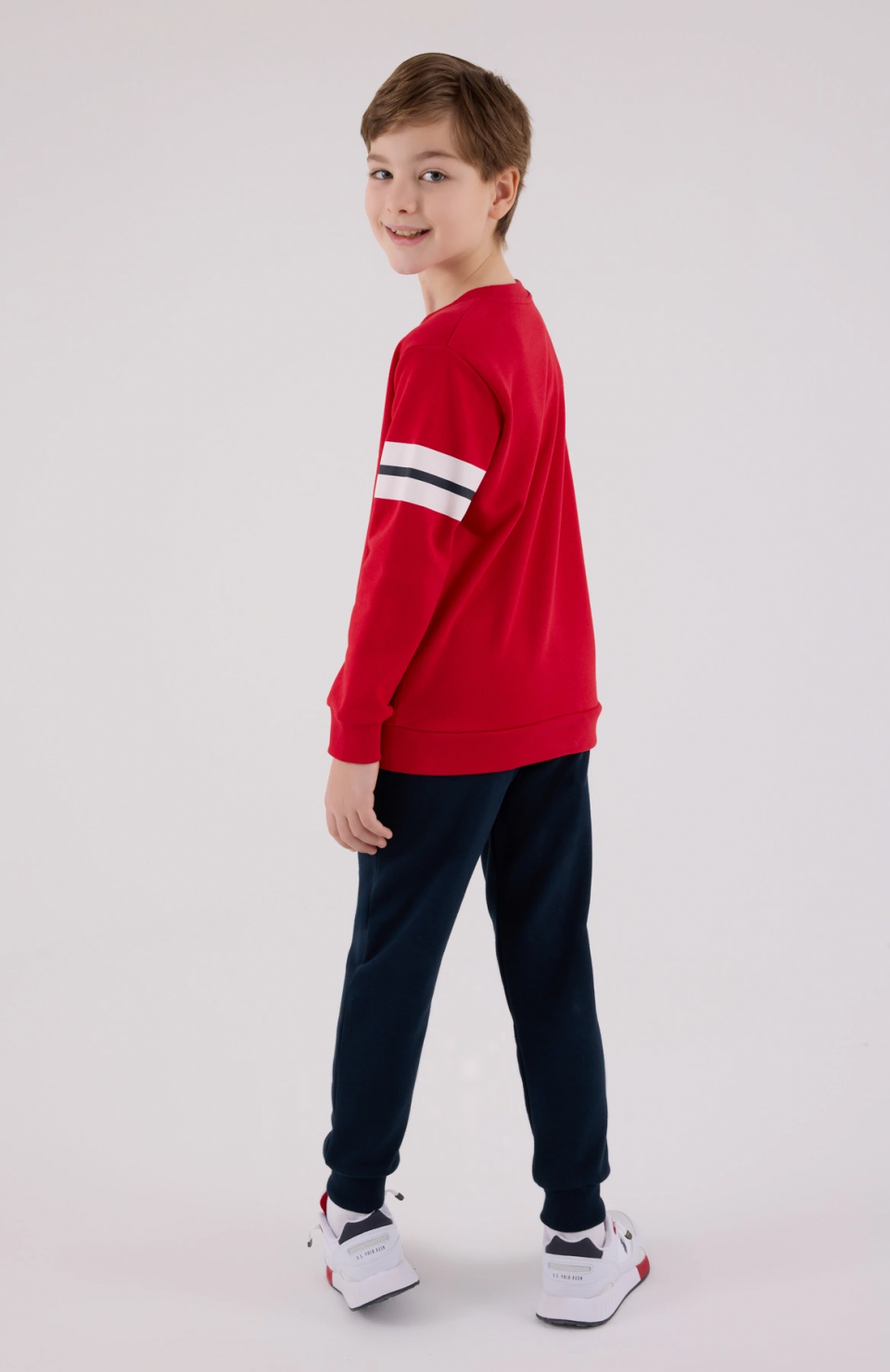 U.S. Polo Assn Kids 2201-4 Erkek Çocuk Eşofman Takımı