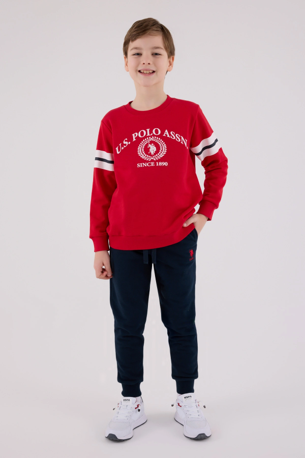 U.S. Polo Assn Kids 2201-G Erkek Çocuk Eşofman Takımı