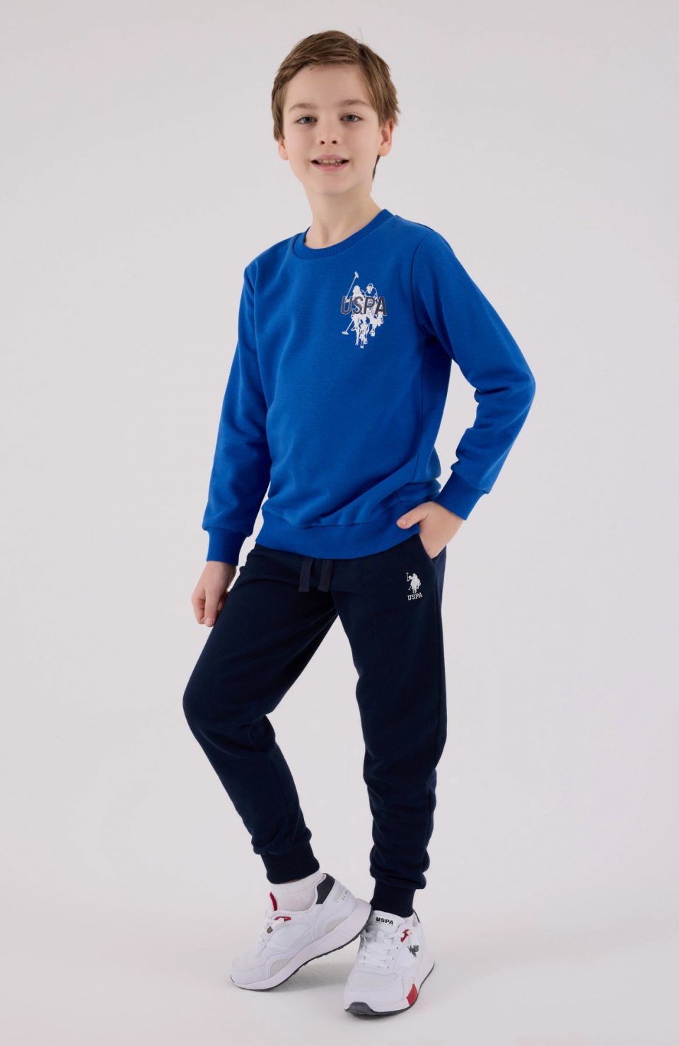 U.S. Polo Assn Kids 2204-4 Erkek Çocuk Eşofman Takımı