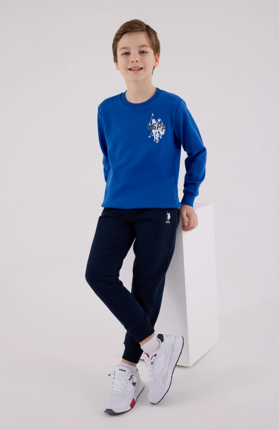 U.S. Polo Assn Kids 2204-G Erkek Çocuk Eşofman Takımı