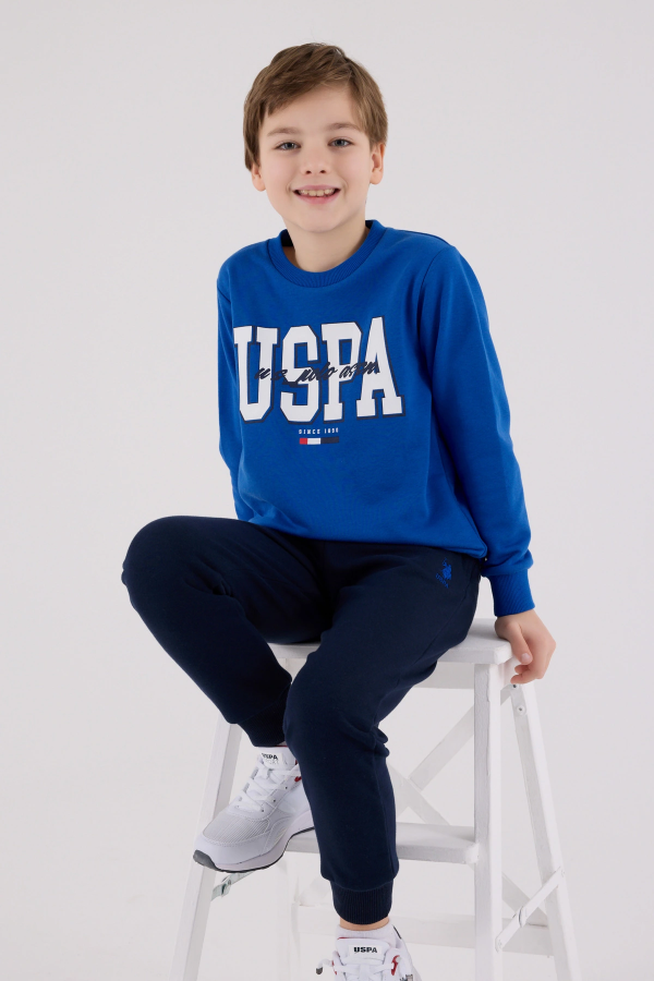 U.S. Polo Assn Kids 2205-4 Erkek Çocuk Eşofman Takımı