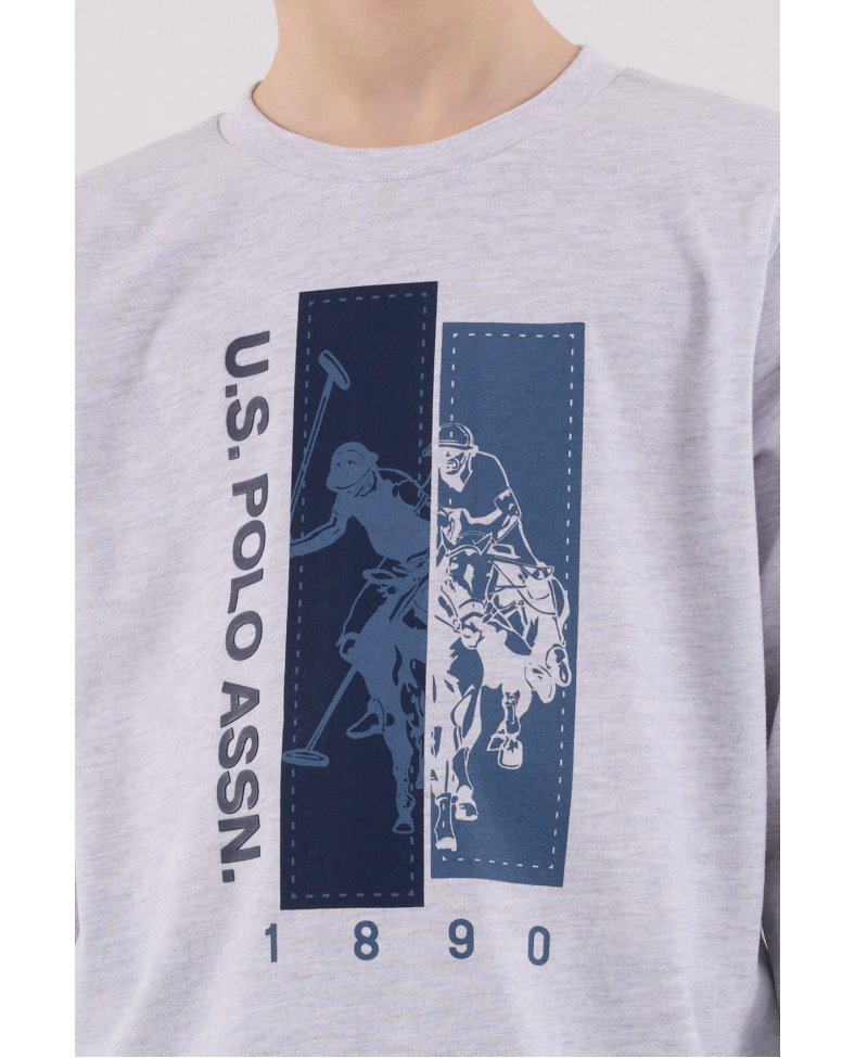 U.S. Polo Assn Kids 2206-4 Erkek Çocuk Pijama Takım