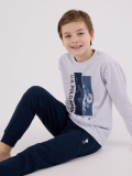 U.S. Polo Assn Kids 2206-4 Erkek Çocuk Pijama Takım