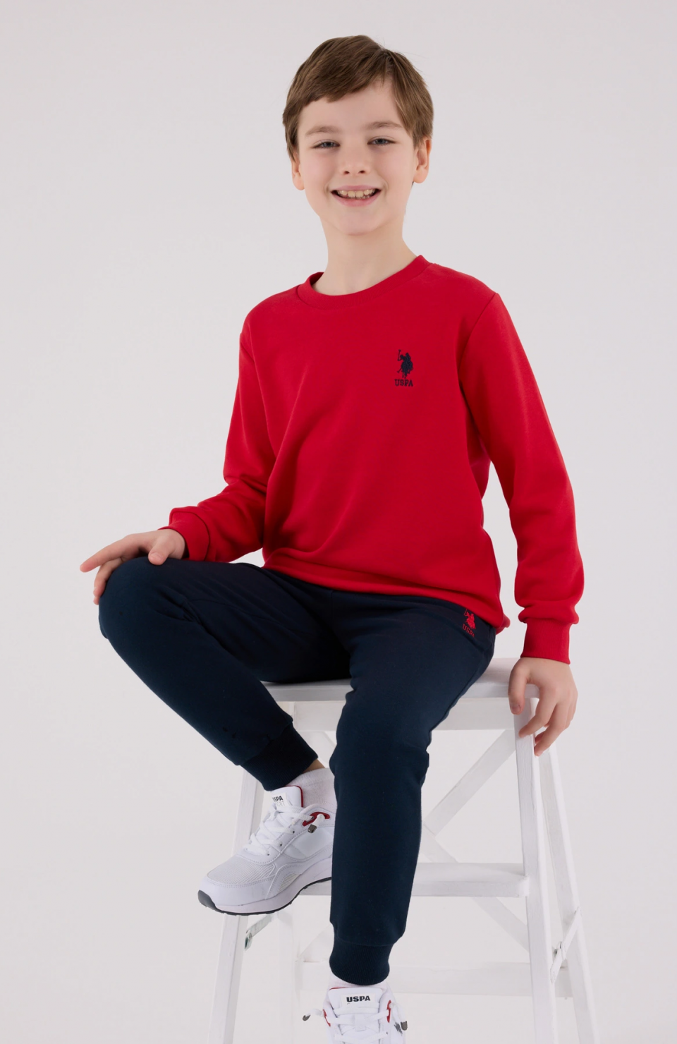 U.S. Polo Assn Kids 2208-G Erkek Çocuk Eşofman Takımı