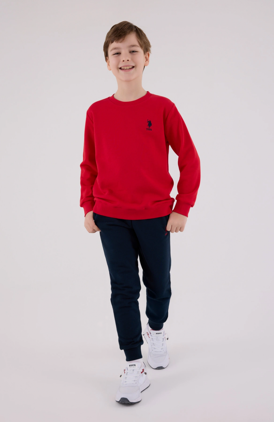 U.S. Polo Assn Kids 2208-G Erkek Çocuk Eşofman Takımı