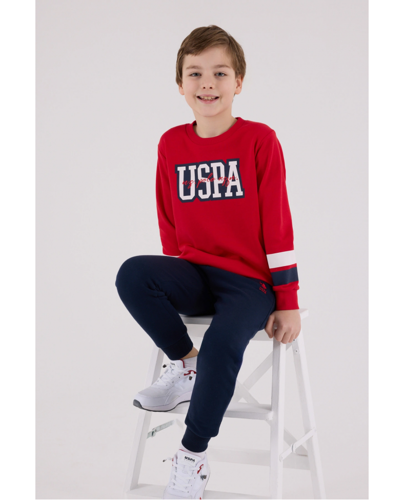 U.S. Polo Assn Kids 2213-G Erkek Garson Eşofman Takımı