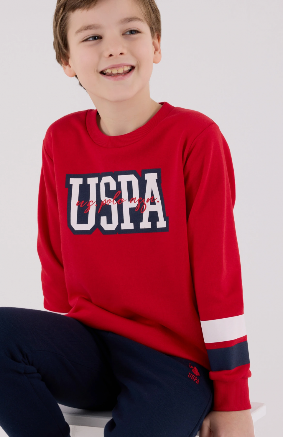 U.S. Polo Assn Kids 2213-G Erkek Garson Eşofman Takımı