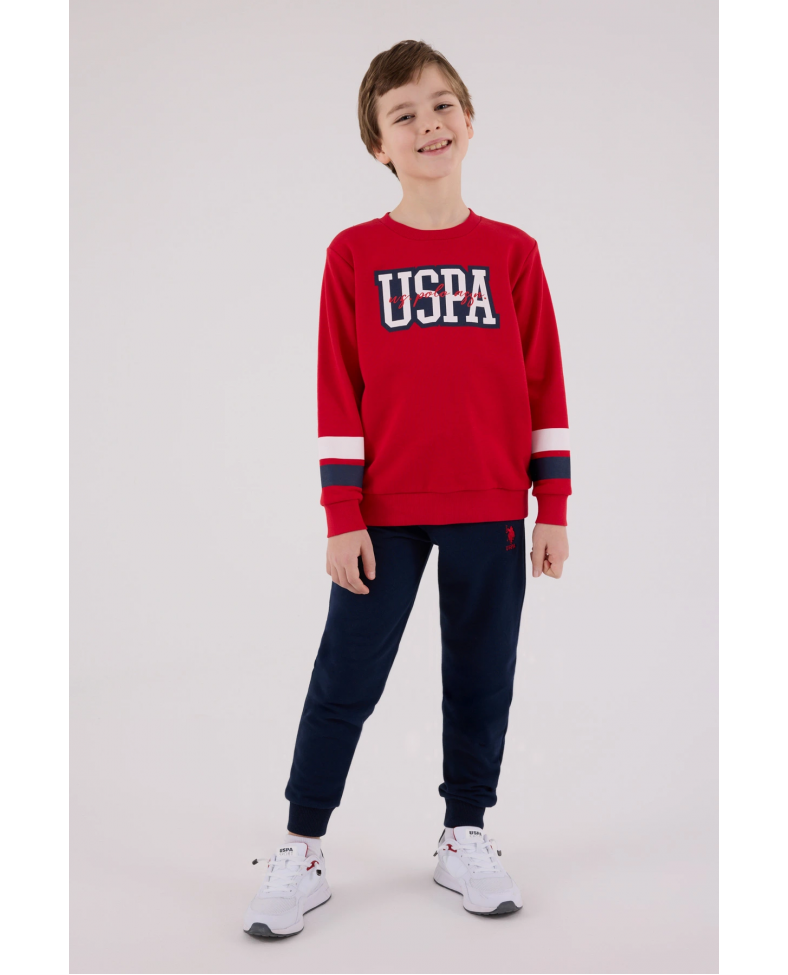 U.S. Polo Assn Kids 2213-G Erkek Garson Eşofman Takımı