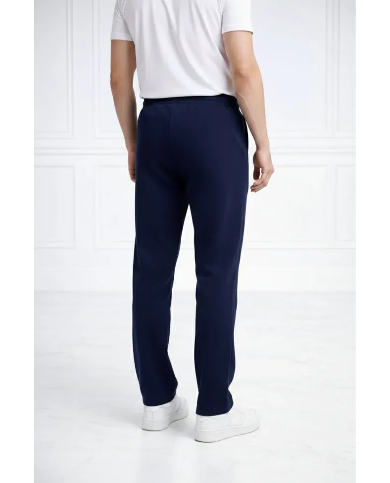 Erkek Düz Paça Beli Lastikli  Eşofman Altı Pantolon  - Lacivert Somersan Giyim | Kadın, Erkek ve Çocuk Moda