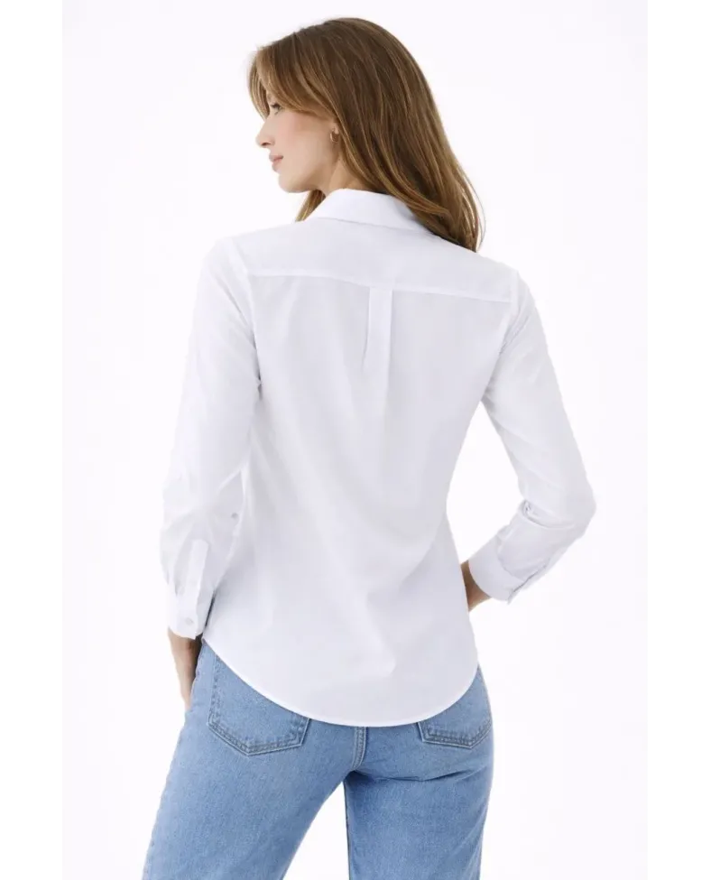 Tesettür Beyaz Gömlekli Pliseli Etek İkili Takım Gündelik ve Ofis Şıklığı - Lacivert Somersan Giyim | Kadın, Erkek ve Çocuk Moda