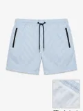 Erkek Deniz Şortu Fermuarlı Cepli File Astarlı Hızlı Kuruyan Premium - Bebek Mavisi Somersan Giyim | Kadın, Erkek ve Çocuk Moda