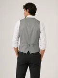 Erkek 6 Cepli Yelek İç Astarlı Sağ Sol İç Cepli Slim Fit Günlük Şık - Bej