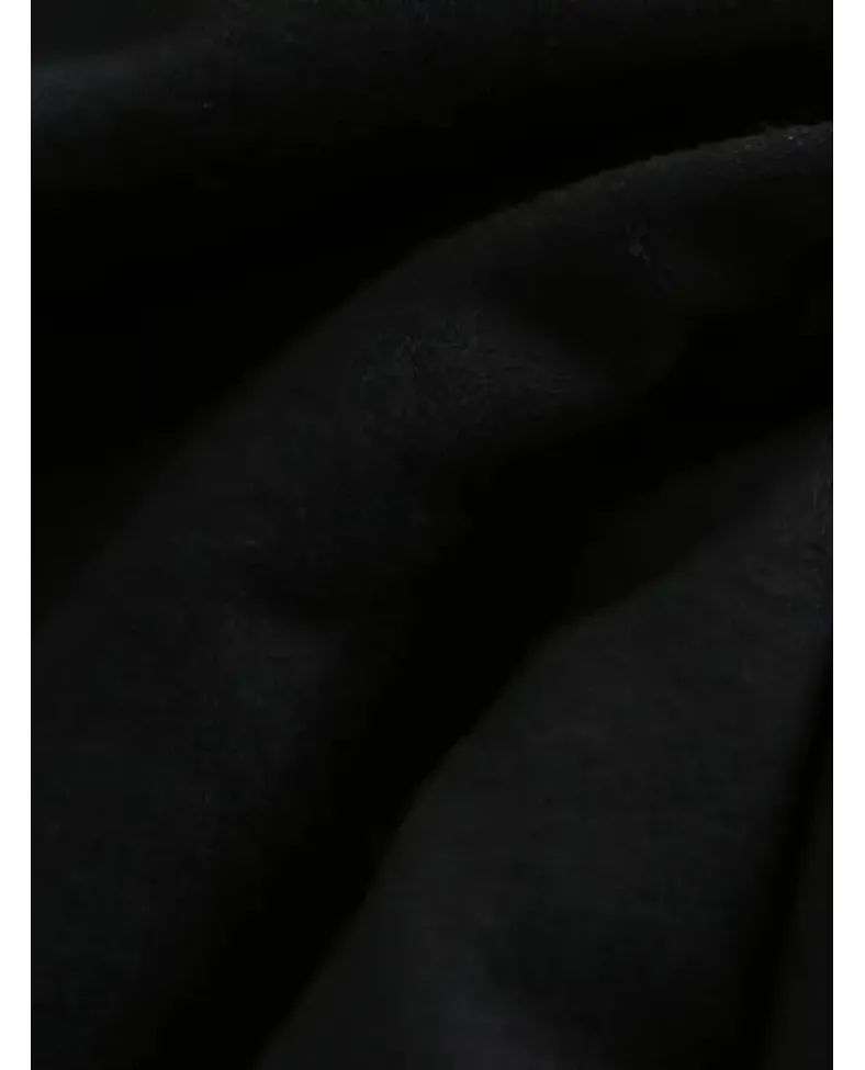 Kadın Penye Compack Baskılı Oversize Kısa Kol Bisiklet Yaka T-shirt - Siyah