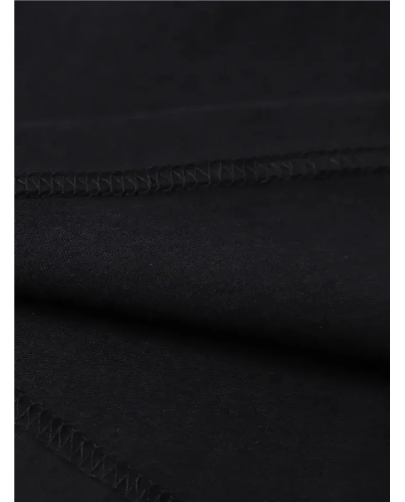 Erkek  Penye  SPACEBALLS Erkek Baskılı  Bisiklet Yaka Kısa Kol Yazlık T-shirt - Siyah