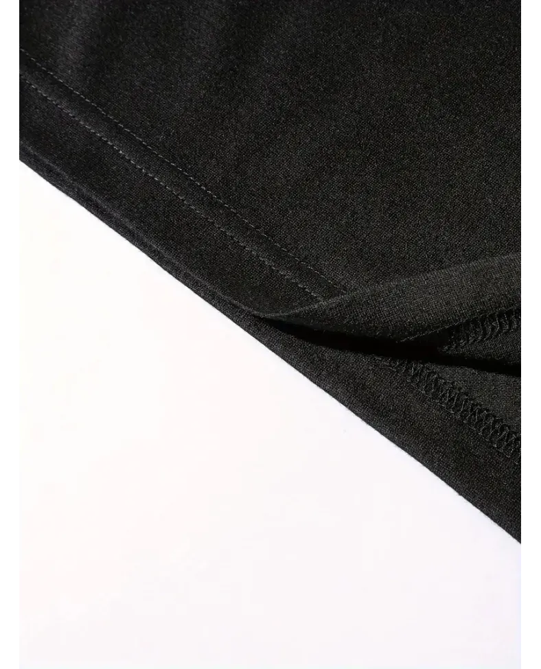 Erkek Penye Compack Vikings Valhalla Baskılı Bisiklet Yaka T-shirt - Siyah