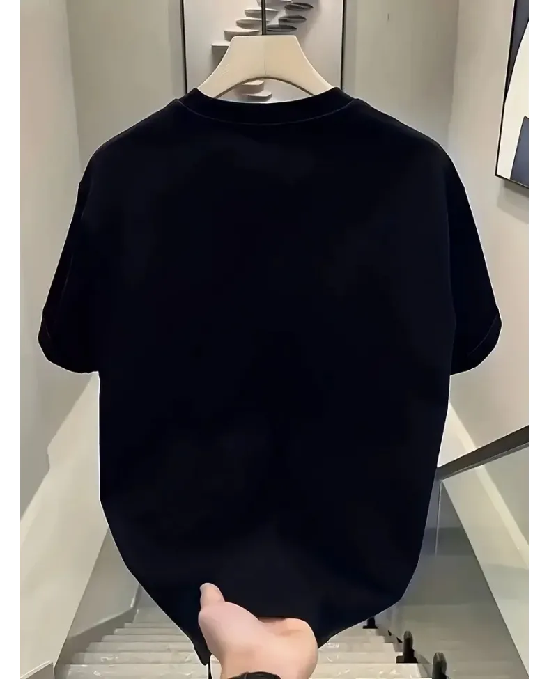 Kadın Penye Compack Day One Baskılı Oversize Bisiklet Yaka T-shirt - Siyah