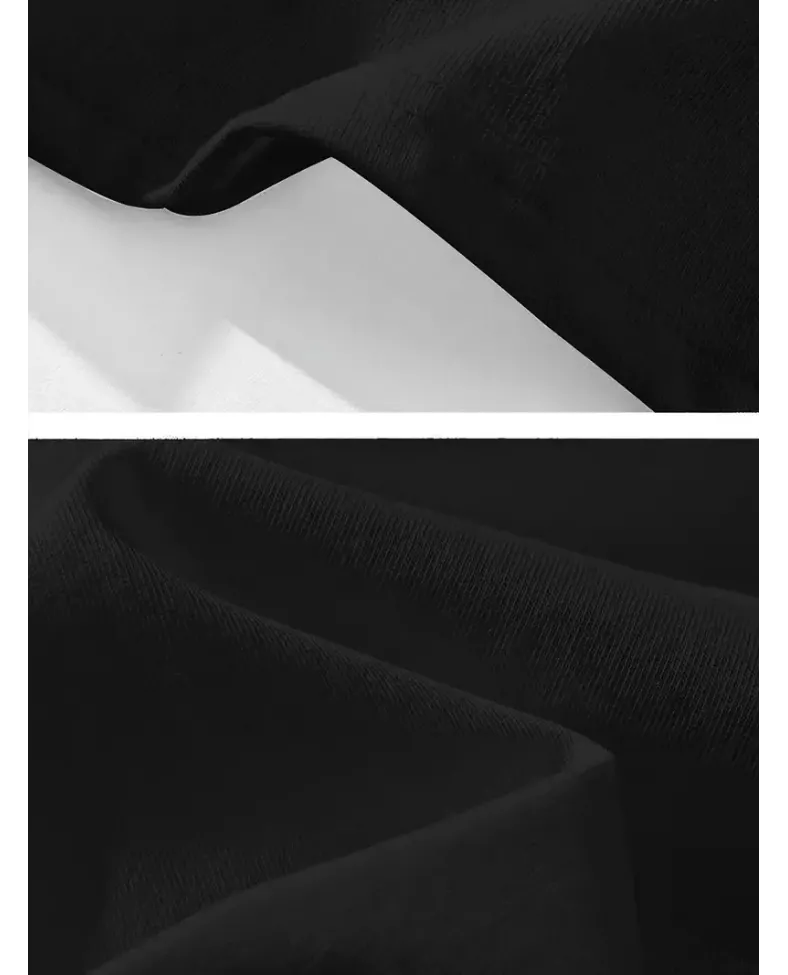 Erkek Penye Compack Gözlüklü Ayı Bisiklet Yaka Erkek T-shirt - Siyah