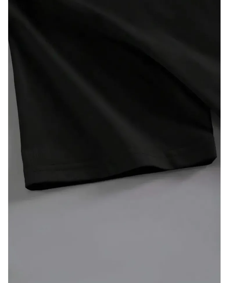 Kadın Brooklyn Harf Baskılı  T-shirt, Rahat Kısa Kollu Bol T-shirt, Kadın Giyim - Siyah