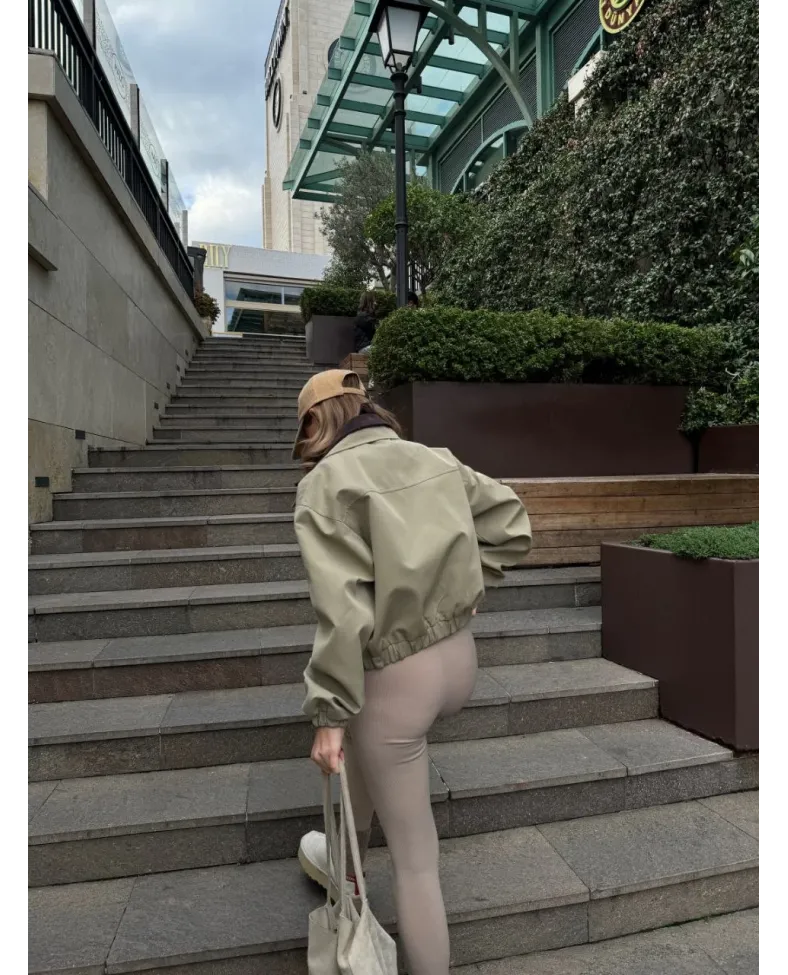 Çift Yakalı Ceket Mont - Yeşil Somersan Giyim | Kadın, Erkek ve Çocuk Moda