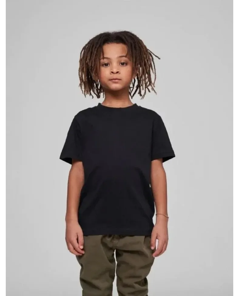 Çocuk Unisex Basic T-Shirt - Siyah