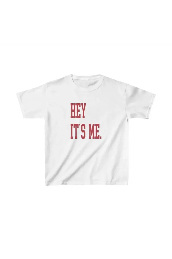 Çocuk Unisex Baskılı T-Shirt - Beyaz