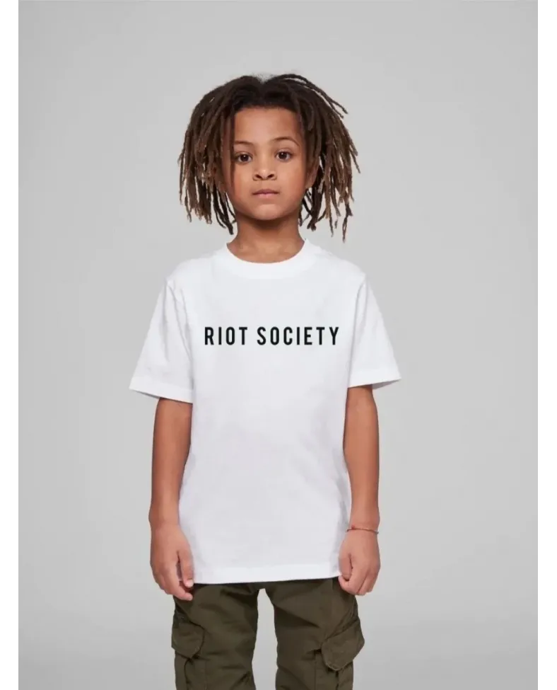 Çocuk Unisex Baskılı T-Shirt - Beyaz