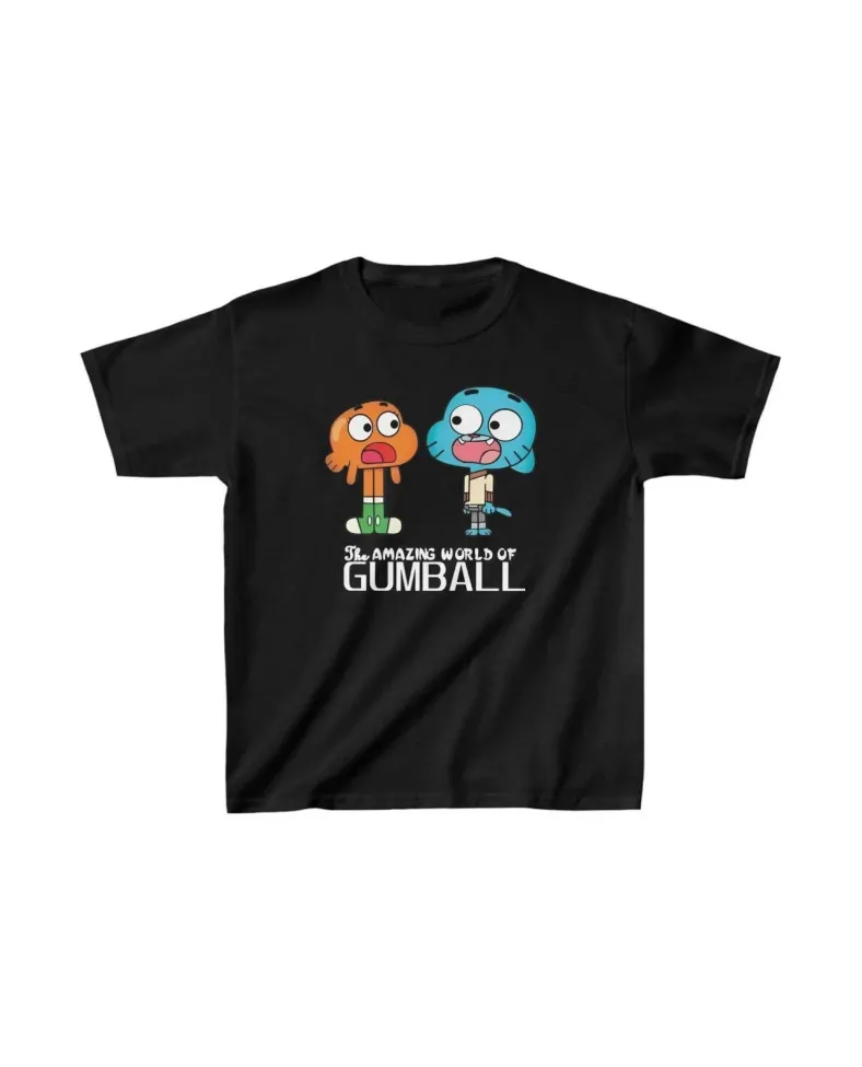 Çocuk Unisex Baskılı T-Shirt - Siyah