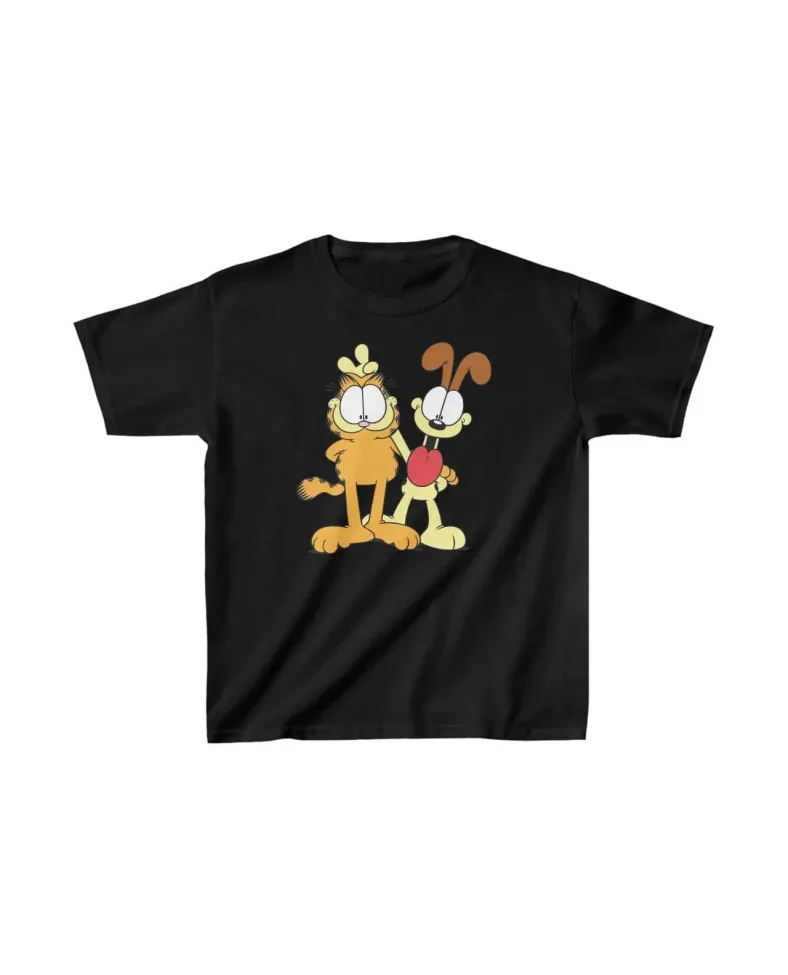 Çocuk Unisex Baskılı T-Shirt - Siyah