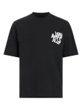 Erkek Tişört Baskılı Oversize Kısa kol T-shirt - Siyah