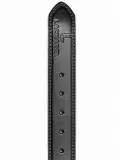 Erkek Hakiki Deri 4.5 cm Klasik ve Kot Pantolon Kemeri Metal Tokalı Siyah