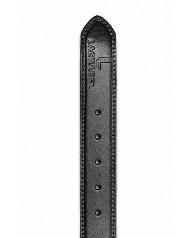 Erkek Hakiki Deri 4.5 cm Klasik ve Kot Pantolon Kemeri Metal Tokalı Siyah