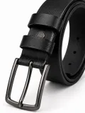 Erkek Hakiki Deri 4 cm Klasik Kemer Metal Tokalı Günlük ve Klasik Kullanım
