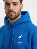 Erkek Baskılı Kapüşonlu Cepli Hoodie 3 İplik Pamuklu Sweatshirt - Saks Mavisii Somersan Giyim | Kadın, Erkek ve Çocuk Moda