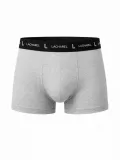 Erkek Likralı Pamuklu Nefes Alan Penye 6 Adet Boxer - Lacivert & Gri