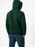 Erkek Üç İplik Kapüşonlu Kanguru Cepli SweatShirt hoodie - Haki