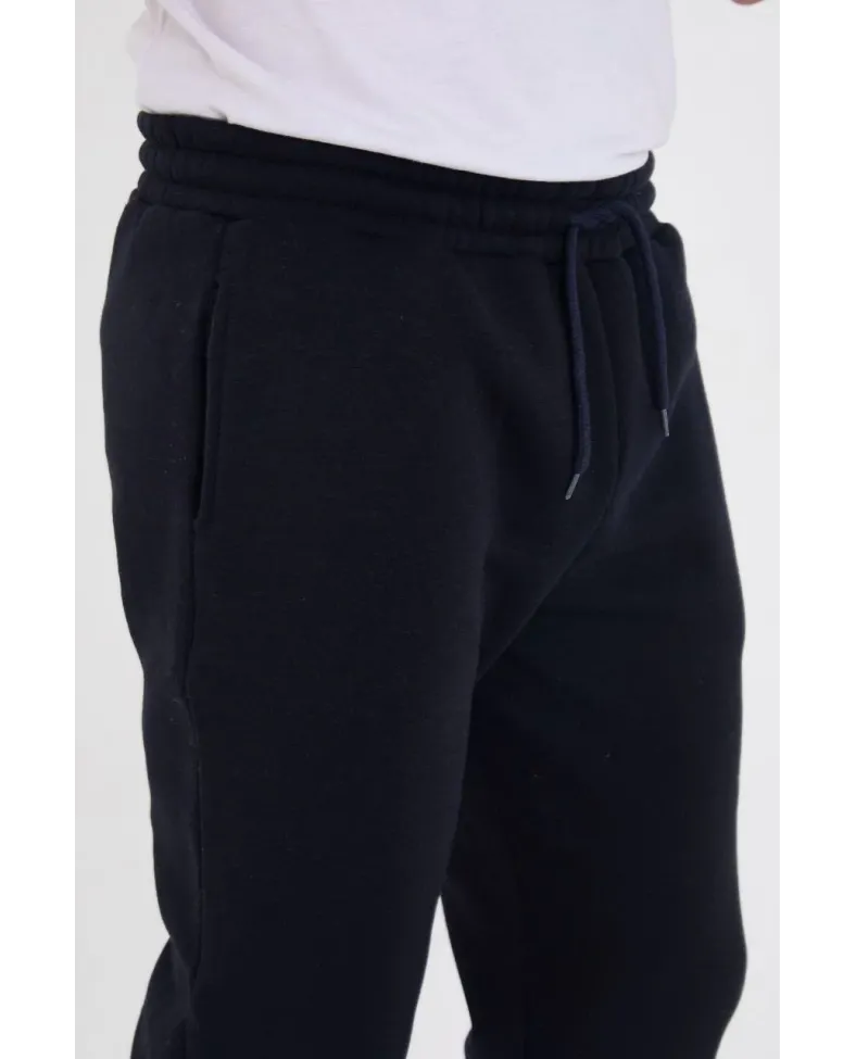 ERKEK Kışlık Üç İplik Lastikli Eşofman Pantolon - Lacivert Somersan Giyim | Kadın, Erkek ve Çocuk Moda