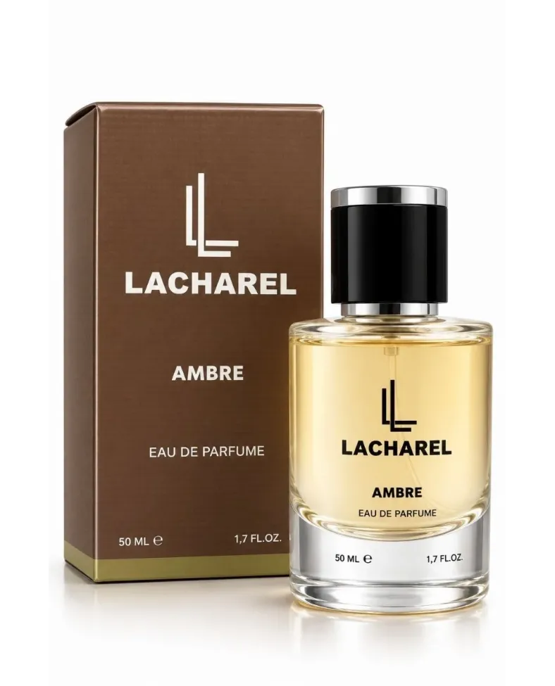 LACHAREL Ambre Eau De Parfum 50 ML Vanilyalı Amber ve Sıcak Baharatlı Parfüm