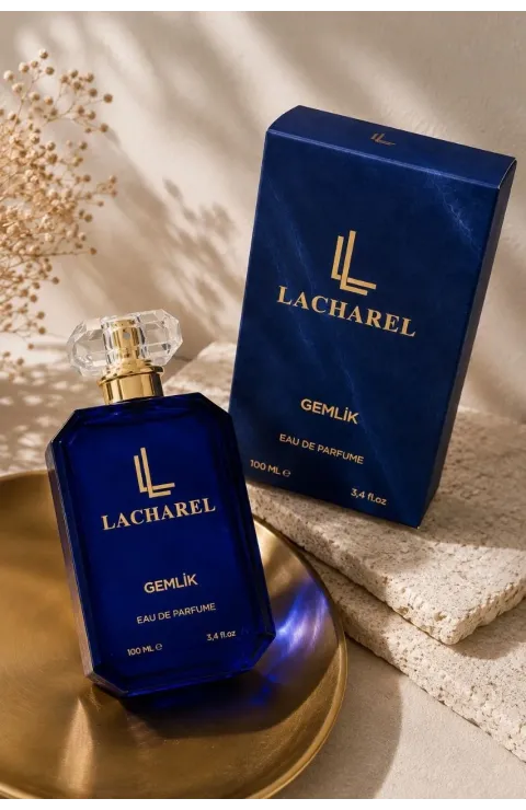LACHAREL Gemlik Erkek Eau De Parfum 100 ML Greyfurt Deniz Notaları Defne Amber Parfüm