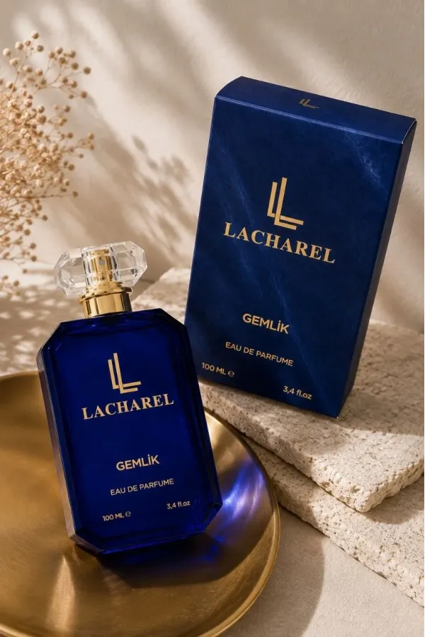 LACHAREL Gemlik Erkek Eau De Parfum 100 ML Greyfurt Deniz Notaları Defne Amber Parfüm