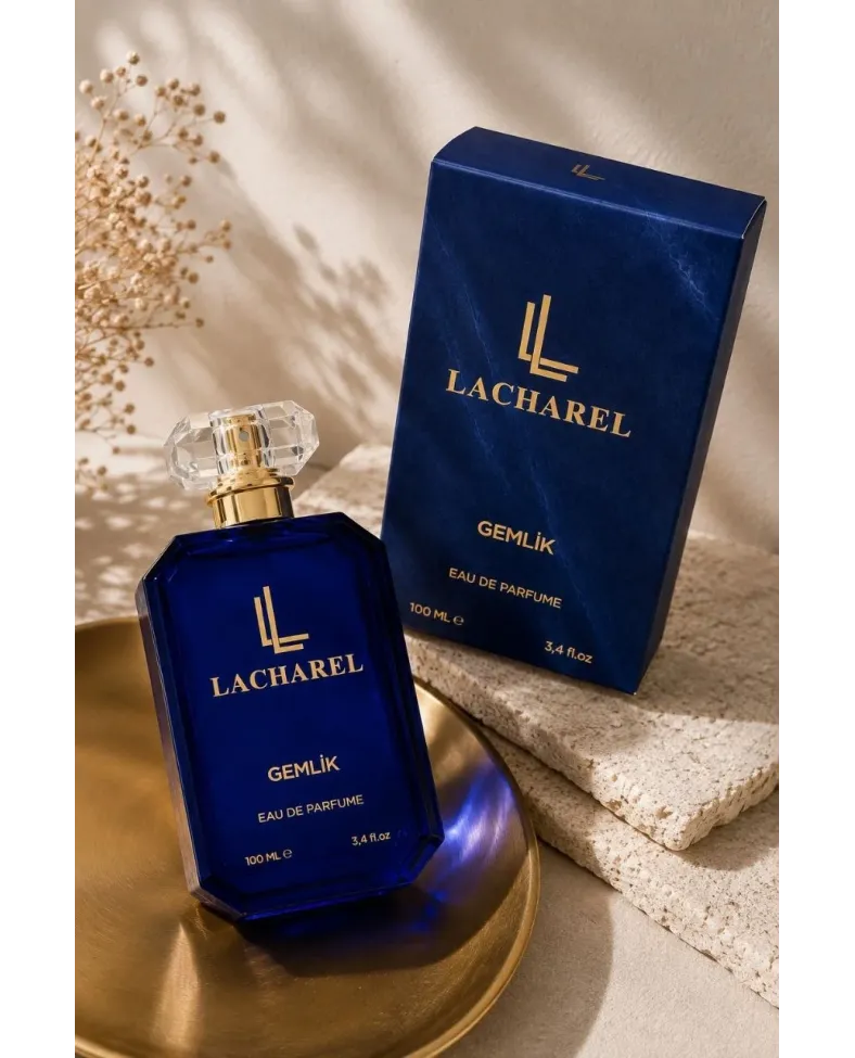 LACHAREL Gemlik Erkek Eau De Parfum 100 ML Greyfurt Deniz Notaları Defne Amber Parfüm