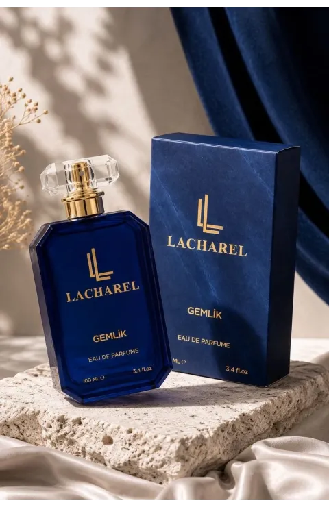 LACHAREL Gemlik Erkek Eau De Parfum 100 ML Greyfurt Deniz Notaları Defne Amber Parfüm