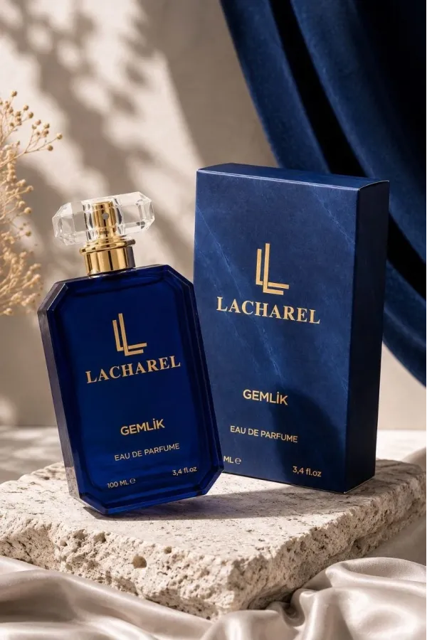 LACHAREL Gemlik Erkek Eau De Parfum 100 ML Greyfurt Deniz Notaları Defne Amber Parfüm