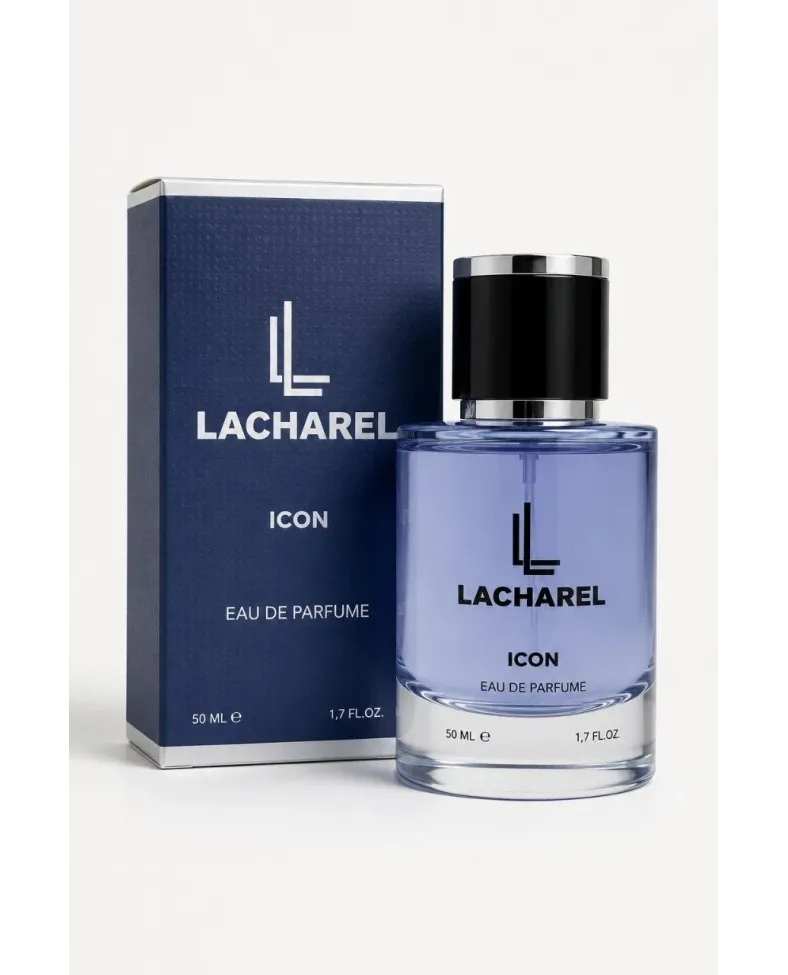 LACHAREL Icon Eau De Parfum 50 ML Ferah Odunsu Amber Maskülen Parfüm